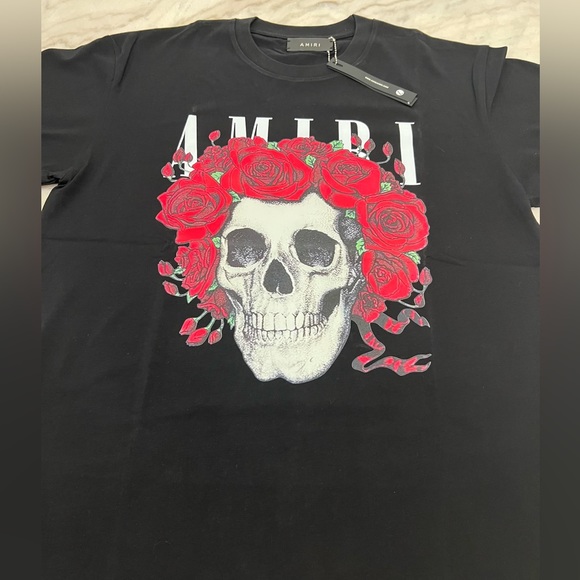 ‼️PRICE DROP‼️Men’s Grateful Dead Flower Skull T shirt - Picture 2 of 8